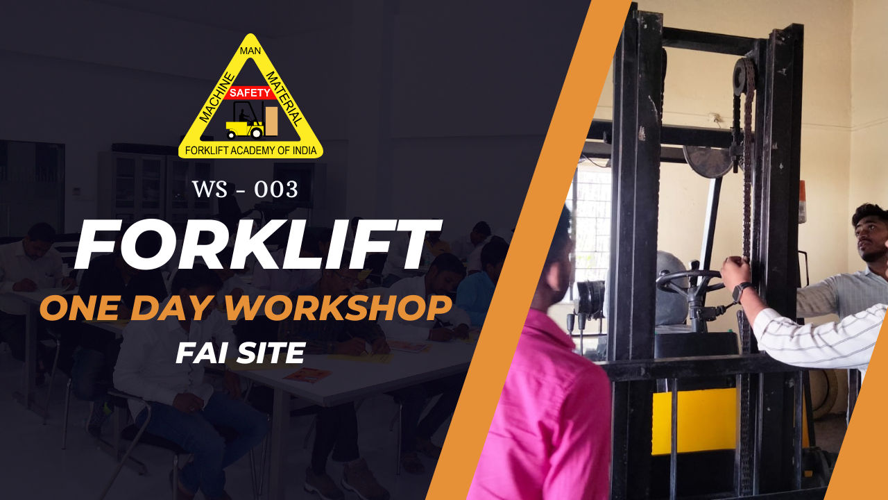 WS-003 Forklift Operation & Maintenance (1-Day, FAI-Site)